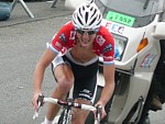 Frank Schleck pendant la dixi�me �tape du Tour de France 2008